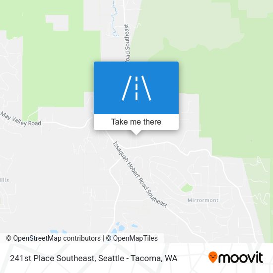 Mapa de 241st Place Southeast