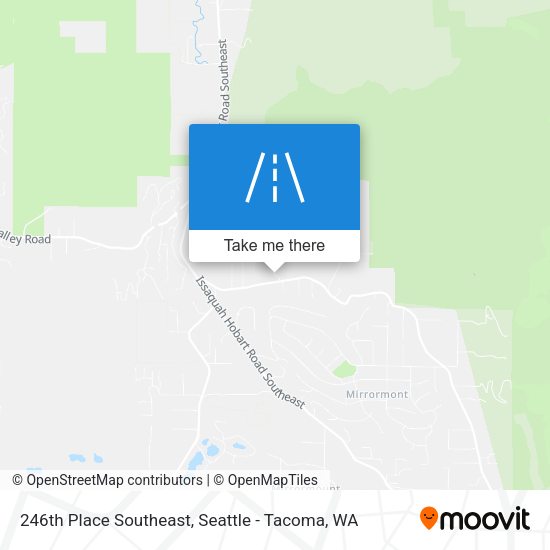 Mapa de 246th Place Southeast