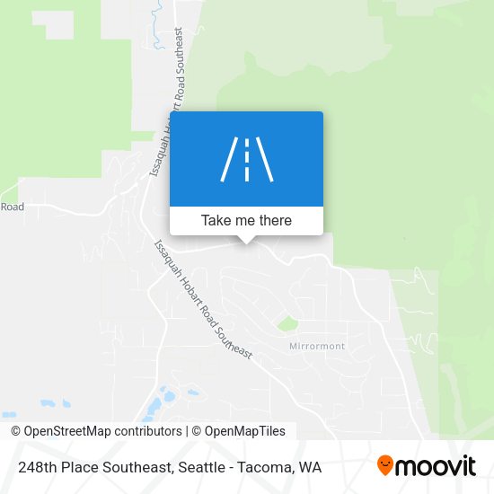 Mapa de 248th Place Southeast