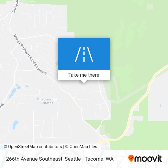 Mapa de 266th Avenue Southeast