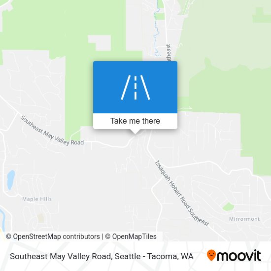 Mapa de Southeast May Valley Road
