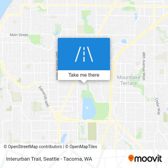 Interurban Trail map