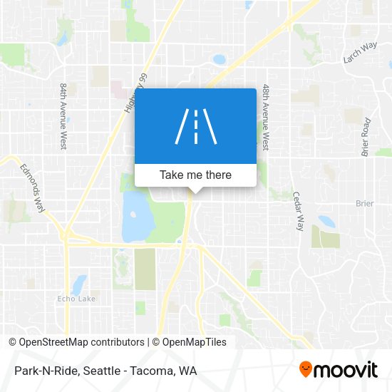 Mapa de Park-N-Ride