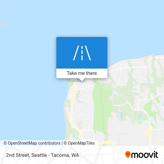 2nd Street map