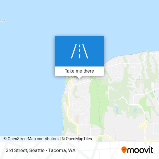 3rd Street map