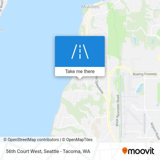 Mapa de 56th Court West
