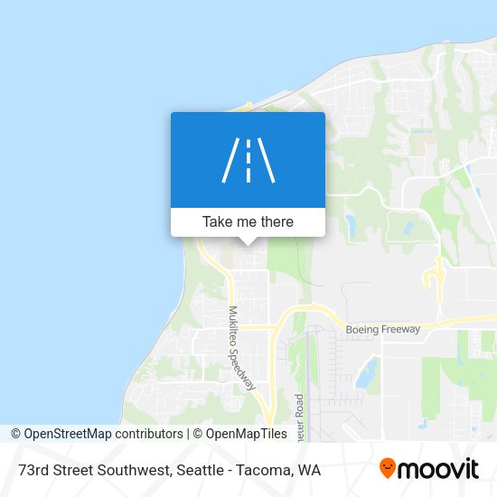 Mapa de 73rd Street Southwest