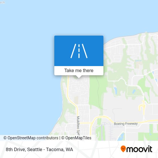 8th Drive map