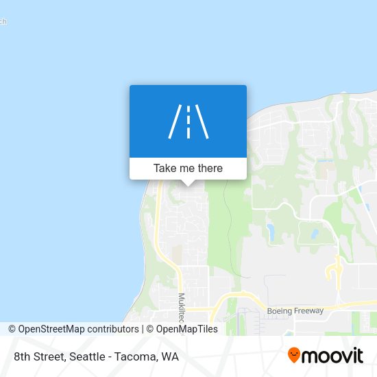 8th Street map