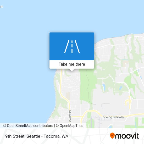 9th Street map