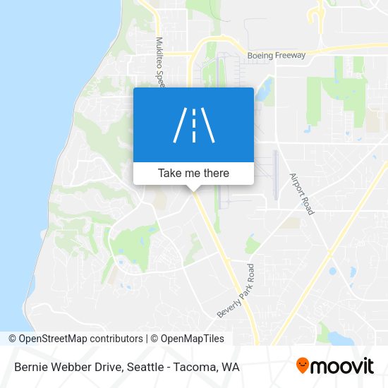 Bernie Webber Drive map