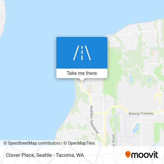 Clover Place map