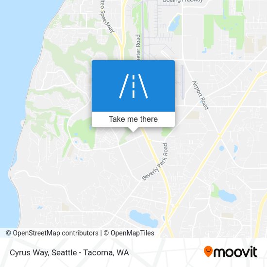 Cyrus Way map