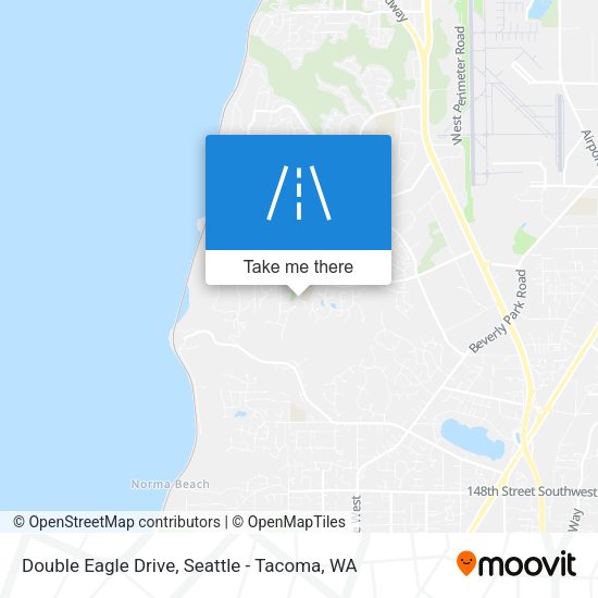 Double Eagle Drive map