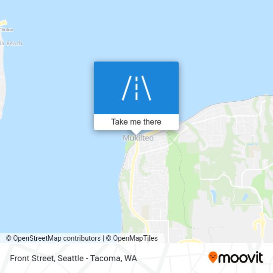 Front Street map