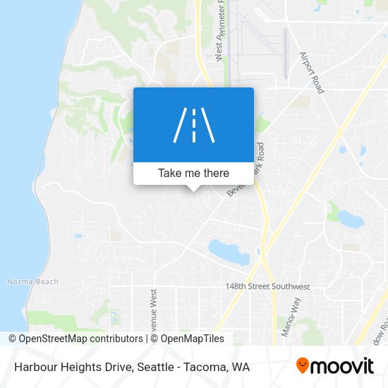Harbour Heights Drive map