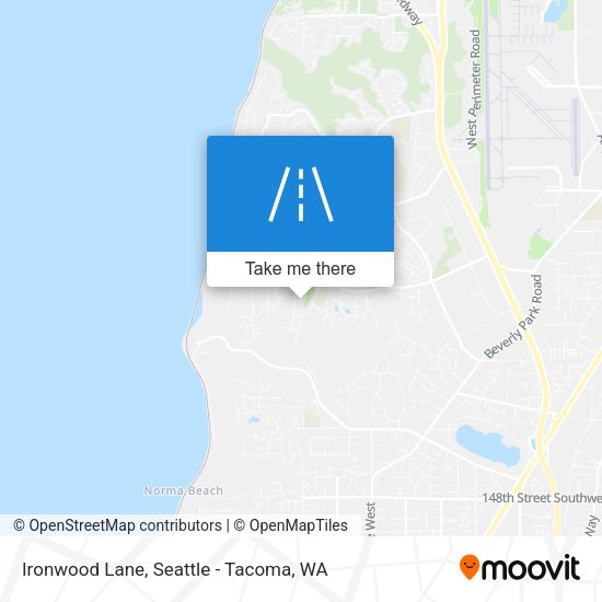 Ironwood Lane map
