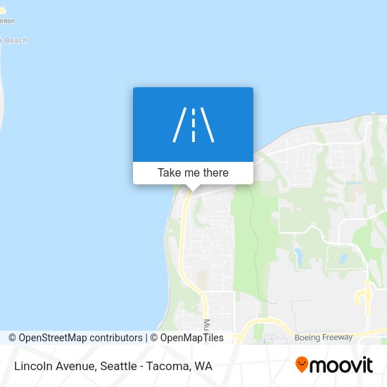 Lincoln Avenue map