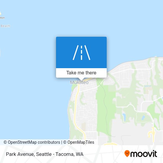 Park Avenue map