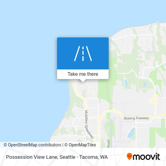 Possession View Lane map
