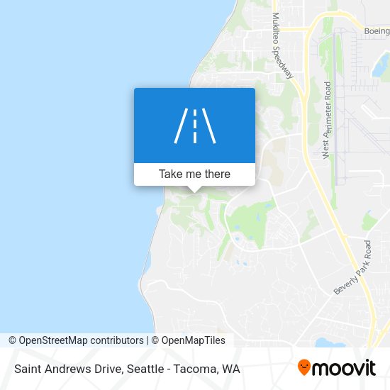 Saint Andrews Drive map