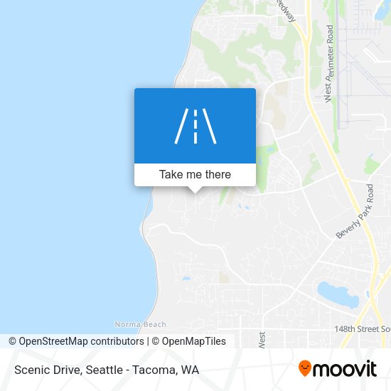 Scenic Drive map