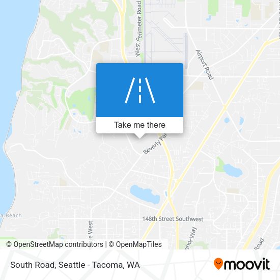 South Road map