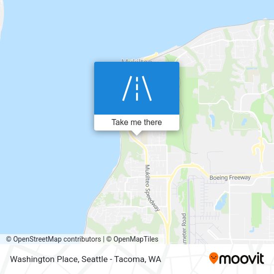 Washington Place map