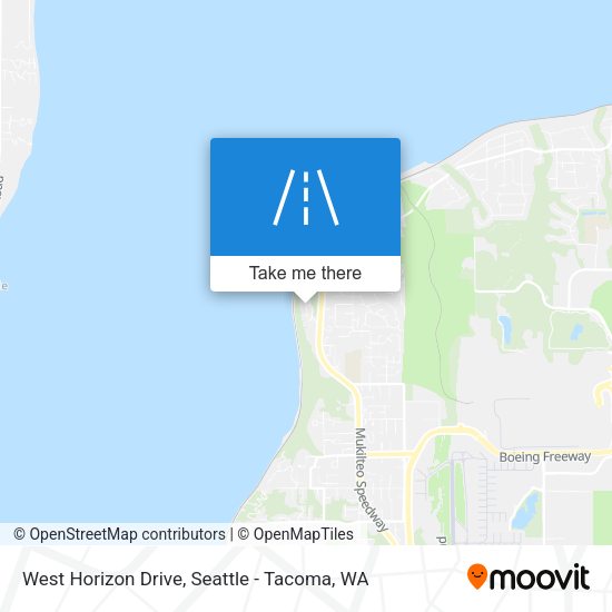 Mapa de West Horizon Drive