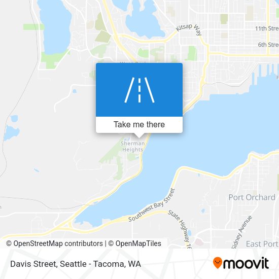Davis Street map
