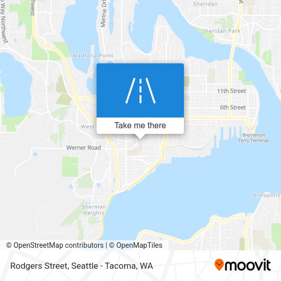 Mapa de Rodgers Street