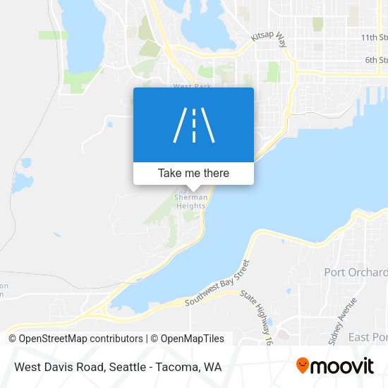 Mapa de West Davis Road