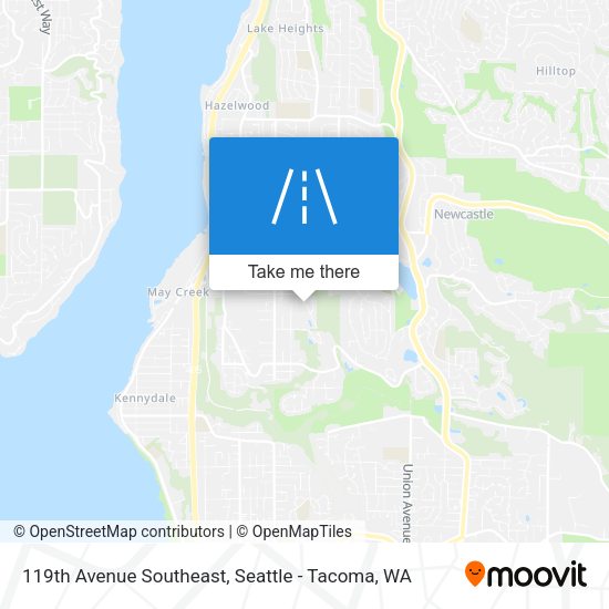 Mapa de 119th Avenue Southeast