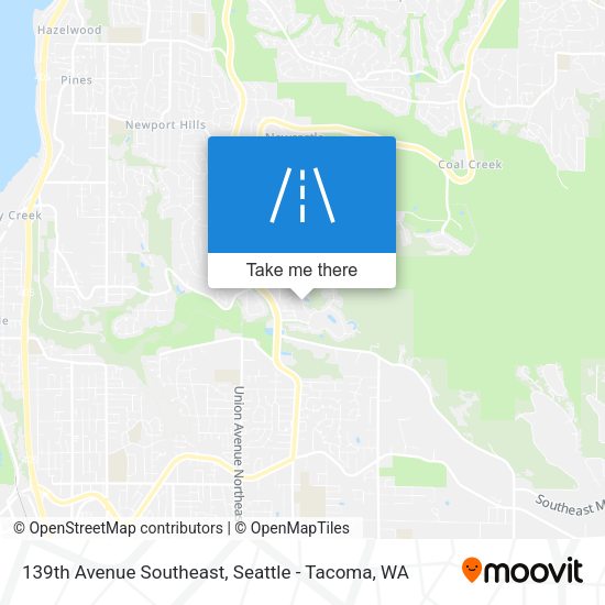 Mapa de 139th Avenue Southeast