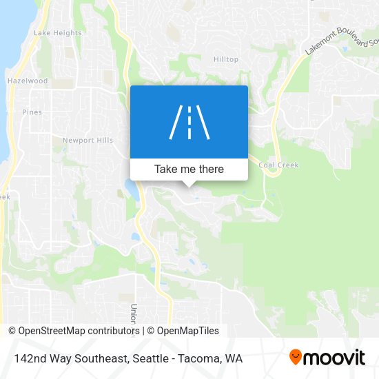 142nd Way Southeast map