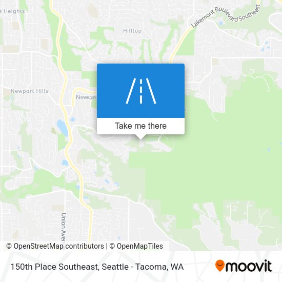 Mapa de 150th Place Southeast