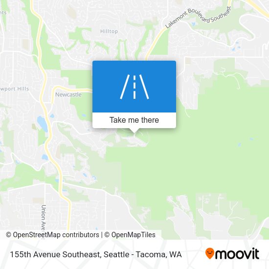 155th Avenue Southeast map