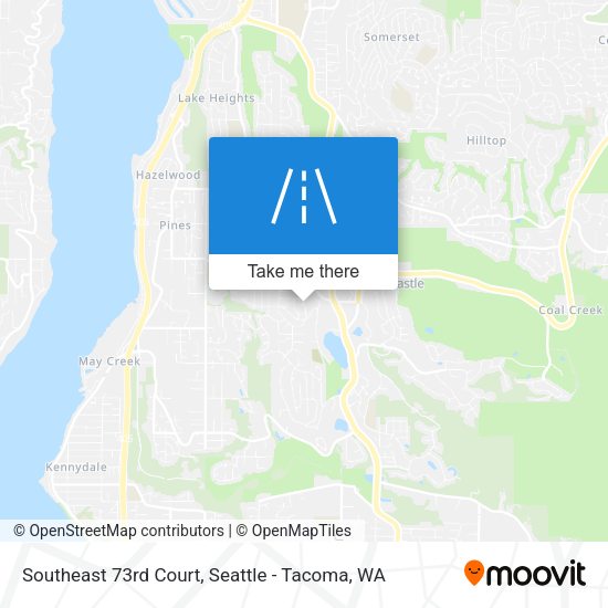 Southeast 73rd Court map