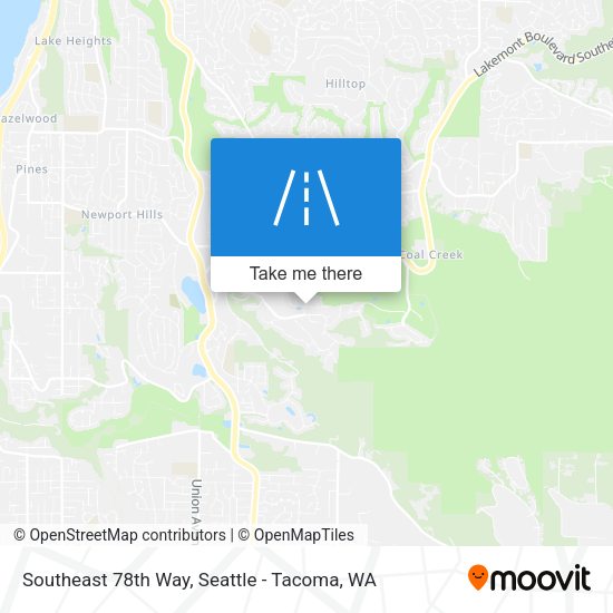 Mapa de Southeast 78th Way