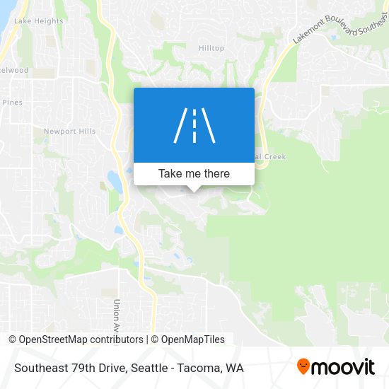 Southeast 79th Drive map