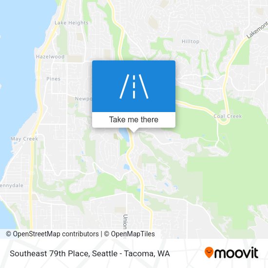 Mapa de Southeast 79th Place