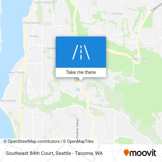 Mapa de Southeast 84th Court
