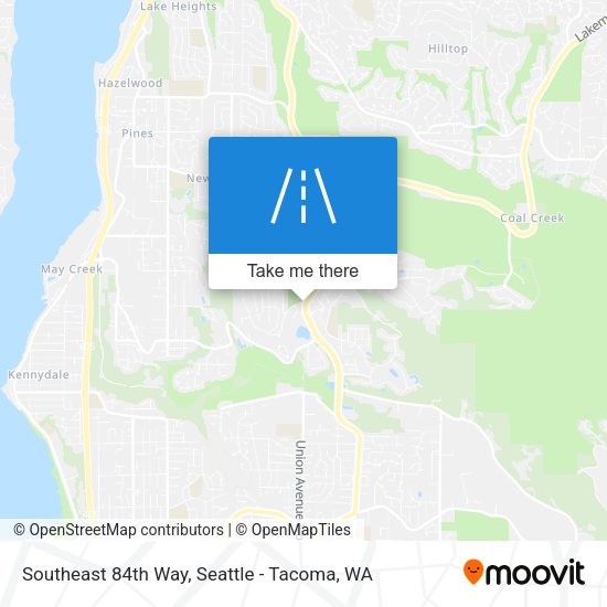 Mapa de Southeast 84th Way
