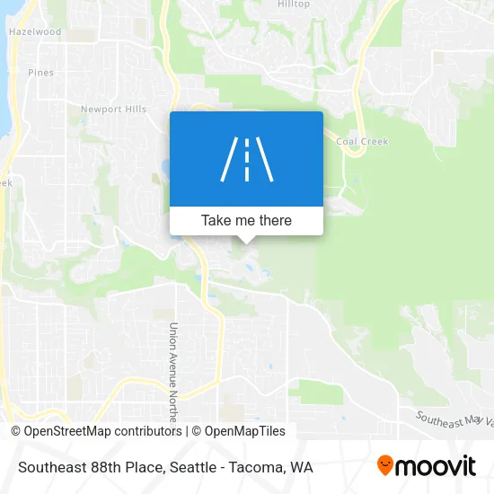 Mapa de Southeast 88th Place