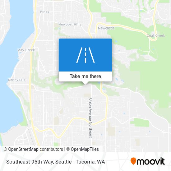 Mapa de Southeast 95th Way