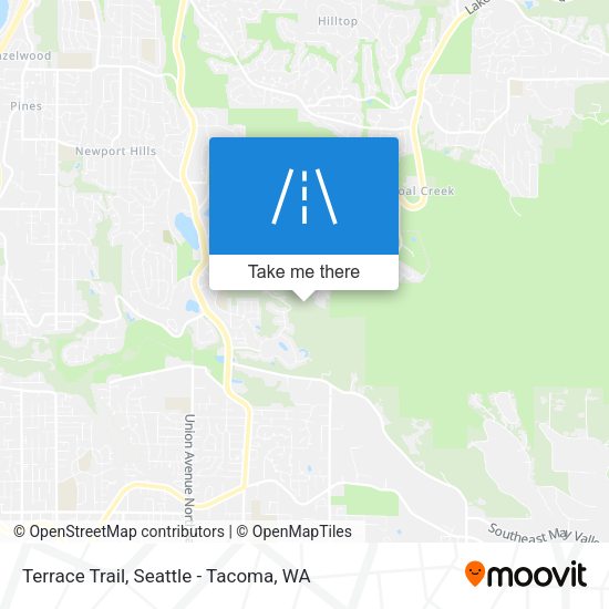 Terrace Trail map