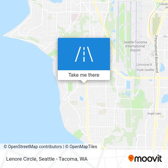 Mapa de Lenore Circle