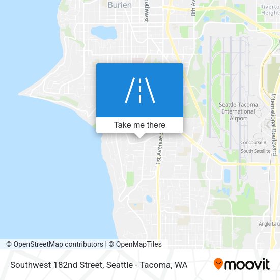 Mapa de Southwest 182nd Street