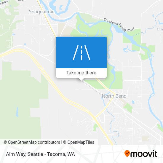 Mapa de Alm Way