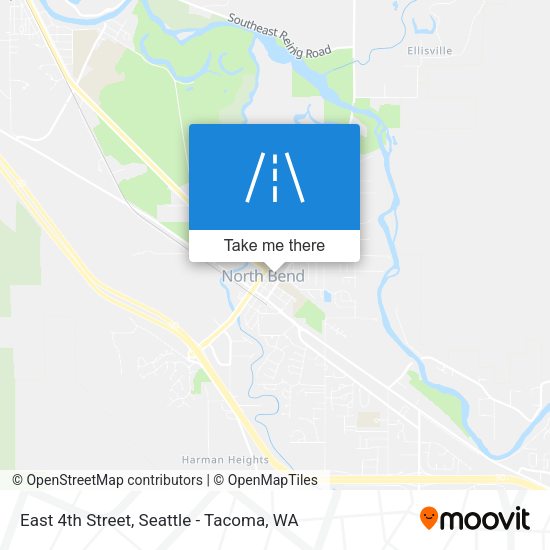 Mapa de East 4th Street
